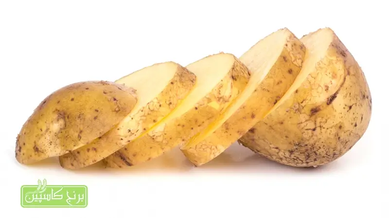 رفع بوی سوخته برنج با سیب زمینی