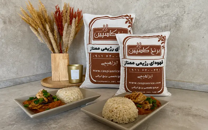 طرز پخت برنج قهوه ای